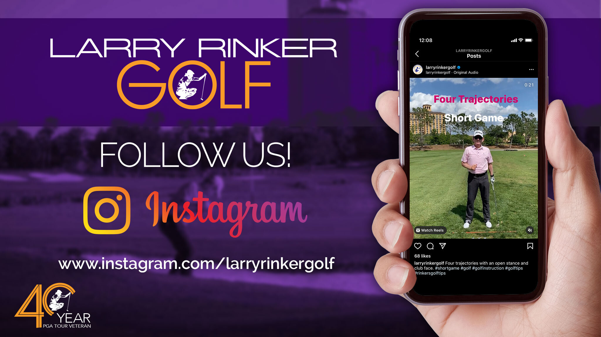 Larry Rinker Golf Instagram