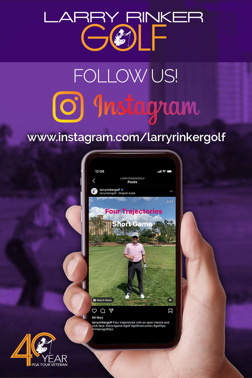 Larry Rinker Golf Instagram